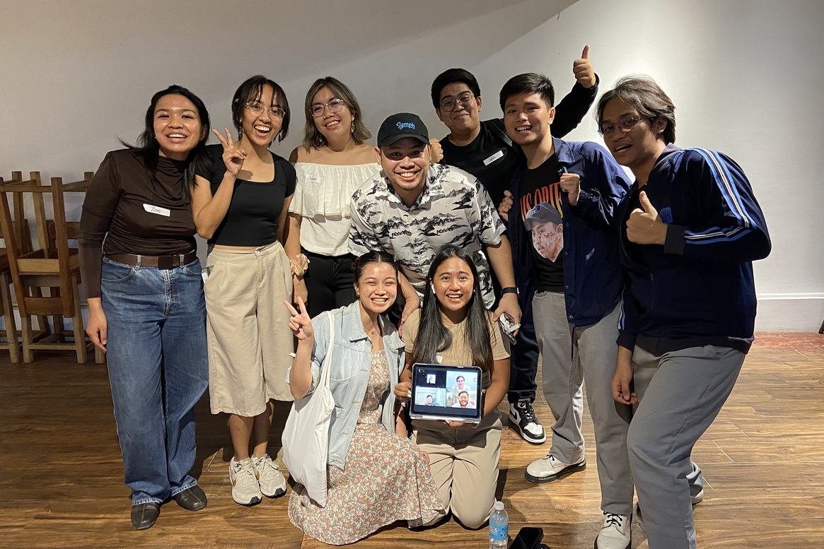 Group photo with Symphers 2